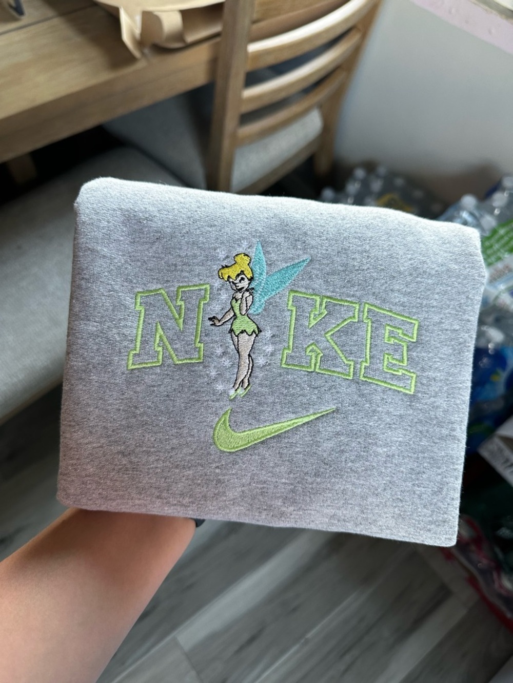 *CUSTOM* Nike Tinkerbell Embroidered Sweatshirt